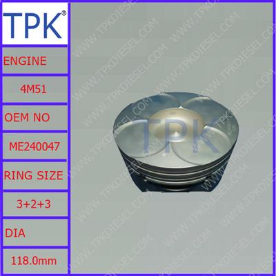 Mitsubishi 4M51 engine piston, ME240047