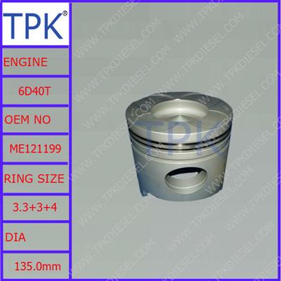 Mitsubishi 6D40T piston, ME121199
