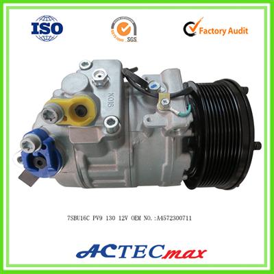 OEM NO.:A4572300711 Car compressor PV9 130 12V Compressor 7sbu16c FROM CHINA