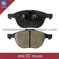 Ford Focus Front Disc Brake Pad D1044 2003- On