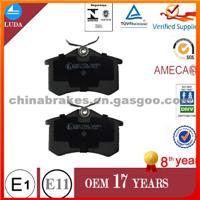E Mark NAO Rear Disc Brake Pad FMIS D340