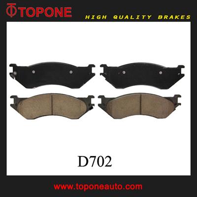 D702 car brake pads for LINCOLN Navigator 5080556AA semi metallic brake pad