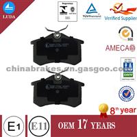 E Mark Rear Disc Brake Pad For AUDI A4/A6/A8 1H0 698 451 E