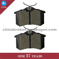 R90 Low-Metallic Rear Disc Brake Pad For PEUGEOT 405