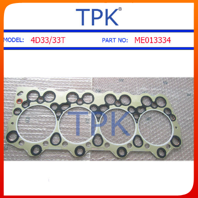 Mitsubishi 4D33 Cylinder Head Gasket,4D33T Head Gasket ME013334 ME011077 ME011085 ME011098