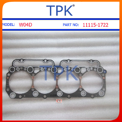 Hino W04D Gasket Kit,W04DT Gasket set 04010-0341,04010-0262