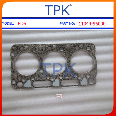 PD6 Cylinder Head Gasket, PD6T head gasket,11044-96000 11044-96001 11044-96002 11044-96007