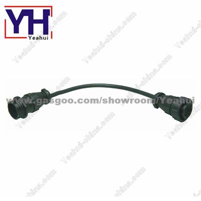 182649-1 CPC-16P F to CPC-16P M wiring harness