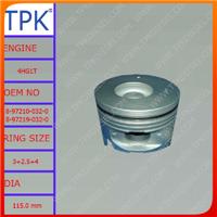 FROM CHINA FOR Isuzu 4HG1T engine parts piston, 8-97210-032-0 8-97219-032-0