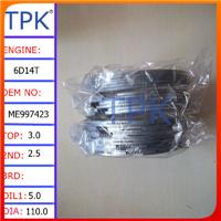 Mitsubishi 6D14T Engine Piston Ring ME997423 ME997439