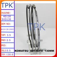 CHINA 6114-30-2403 6114-30-2303 for Komatsu 4D130 piston ring