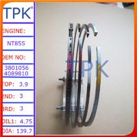 6710-31-2033 6710-31-2020 for komatsu NT855 piston ring
