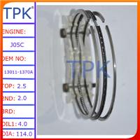 HINO J05C PISTON RING SET 13019-1370A 13011-3221A