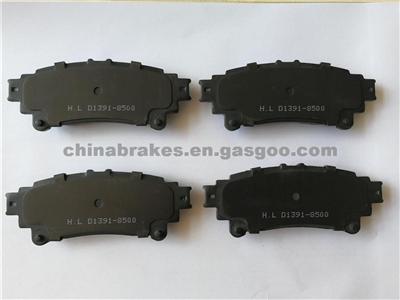 Low-Metal And Best Auto Brake Pads D1391 For LEXUS Car