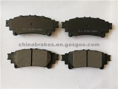 Best Quality D1391 Auto Disc Brake Pad From China Supplier