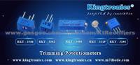 Kt Kingtronics Trimming Potentiometers –Variety Of Circuit Adjustments And Terminal Styles