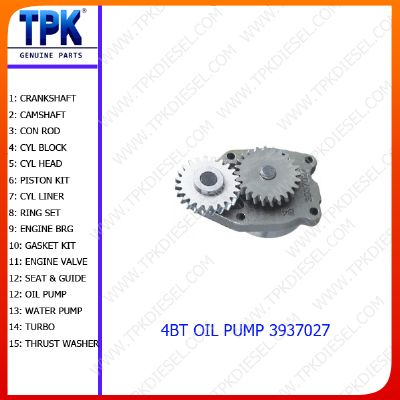 6L,L375,NH220,N14,NTA14,L10,LT10, Engine Parts OIL PUMP