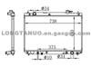Auto Parts Radiator For LEXUS'95-99 RX300 DIM：450*718*16 OEM:16400-28220/240 AT