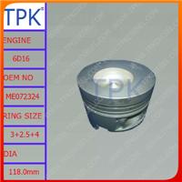 Mitsubishi 6D16 piston, ME072324