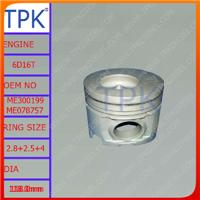 ME300199 ME078757,6D16T piston kit