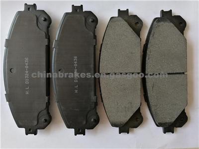 Low Price D1324 Car Spare Parts Brake Pads For Xcmg