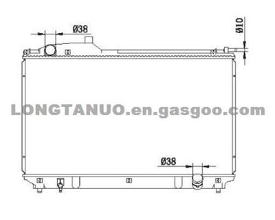 Auto Parts Radiator For LEXUS 01-03 LS430 USF30/31 DIM：425*748*16/26 OEM:16400-50230/52480470 AT