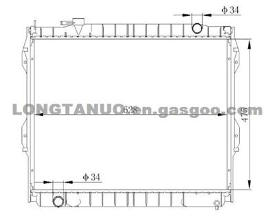 Auto Parts Radiator For LEXUS TACOMA DIM：475*628*16/26/32 OEM:16410-0C012/0C013 MT