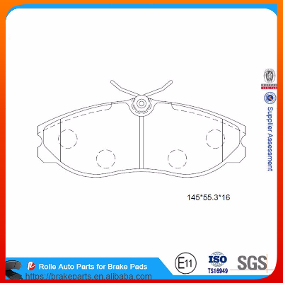 Japanese Car KD1411 Break Pads Auto Parts FDB909 D362 Brake Pad