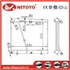 NITOYO AUTO Aluminum Radiator For TOYOTA HIACE 5L 2005- 16400-54A01