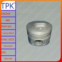 Isuzu 6BB1 piston, 1-12111-633-0