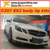 
car carbon bodykit for Mercedes Benz C207 E63 carbon fiber body lip kit
