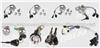 KIA PRIDE CAR KEY SET /IGNITION SWITCH KK15076910/KK15076920