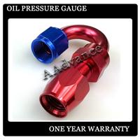 
Red/Blue 180 Degree Electrical Push On Fuel Hose Fitting End Alloy Materials AN4 AN6 AN8 AN10 AN12
