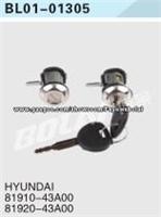 HYUNDAI H100 DOOR LOCK CYLINDERS/IGNITION SWITCH 81910-43A00/81920-43A00