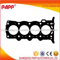 Hot Selling Cylinder Head Gasket 11115-33030-B0 For Toyota Auris