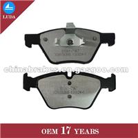 Ceramic Semi-Metallic Low-Metallic NAO Brake Pad D1061