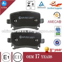 Ceramic Semi-Metallic Low-Metallic NAO Brake Pad D1108