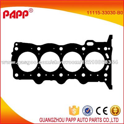 Hot Selling Cylinder Head Gasket 11115-33030-B0 For Toyota Auris