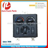 OEM 21318123 20508581 Heavy Duty European Truck Auto Electrical System Air Condition Switch Volvo Truck AC Control Panel Switch