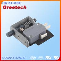 Electric sliding cabinet door light control switch