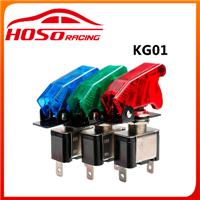 Car Styling LED Light Switch 12V 20A Rocker Switch SPST Control ON/OFF Toggle Switch