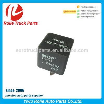 OEM 20374662 1431781 3171420 1431781 225296 24V Heavy duty volvo fh12 fm12 truck spare parts volvo truck auto 24v relay