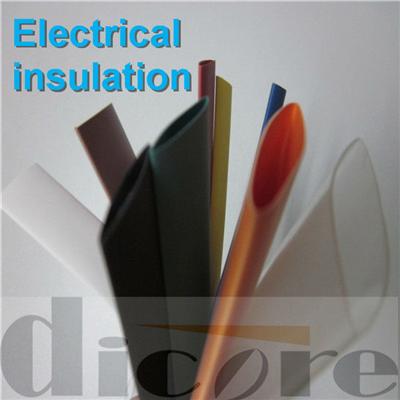 Thin wall halogen free heat shrinkable tube