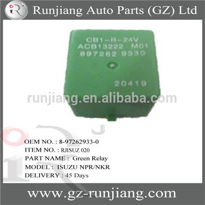 24V isuzu reply green reply new OEM:8-972629330 spare parts