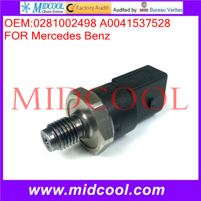 CHINA Auto Parts Fuel Rail Pressure Sensor OEM:0281002498 A0041537528