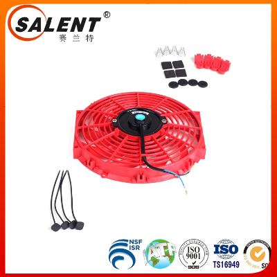 12 inch Universal Slim Fan Push Pull Electric Radiator Cooling 12V Mount Kit