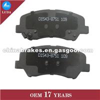 Brake Pad D1543 For KIA/HYUNDAI