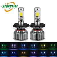 
2017 newest rgb led headlight for car led headlamp car h4 led headlight bulbs
