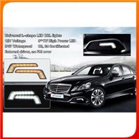 Car Accessories Universal 2-In-1 LED DRL LED Daytime Running Light Turn Signal E4 Approved