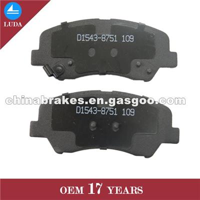 Brake Pad D1543 For KIA/HYUNDAI